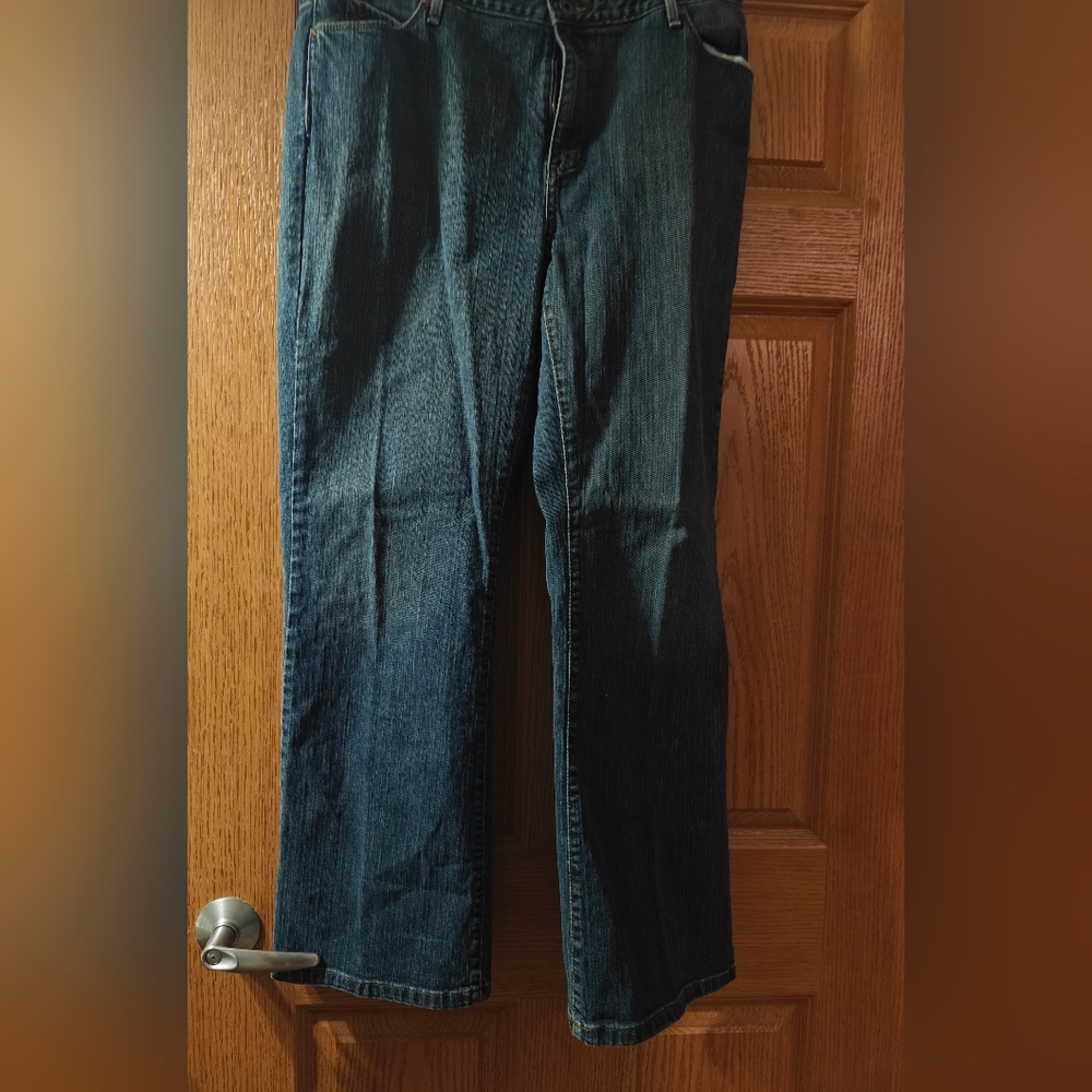 Women's L.L. Bean Blue Jeans Size 16